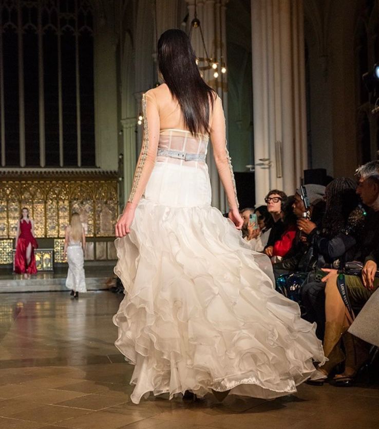 Shraddhā Cloud Corset Gown - Image 4