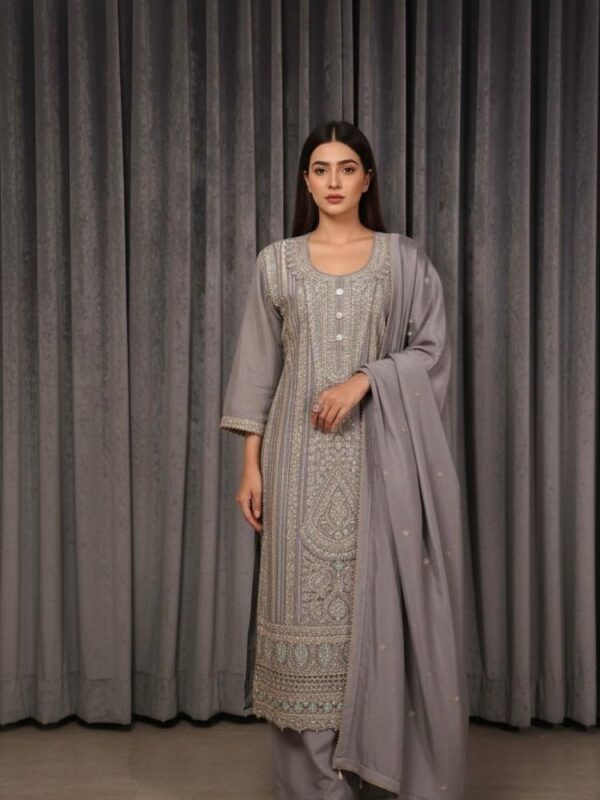 Silver Mist Suit Set