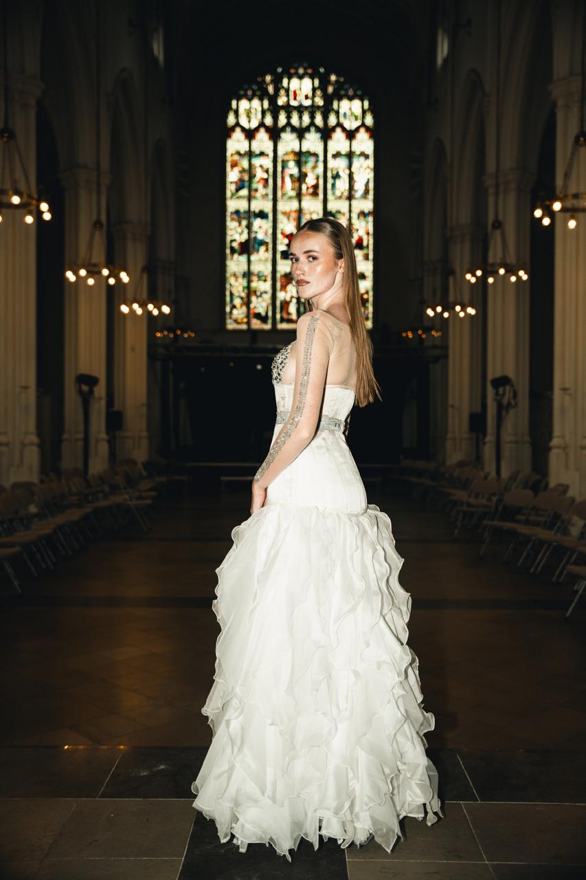 Shraddhā Cloud Corset Gown - Image 7