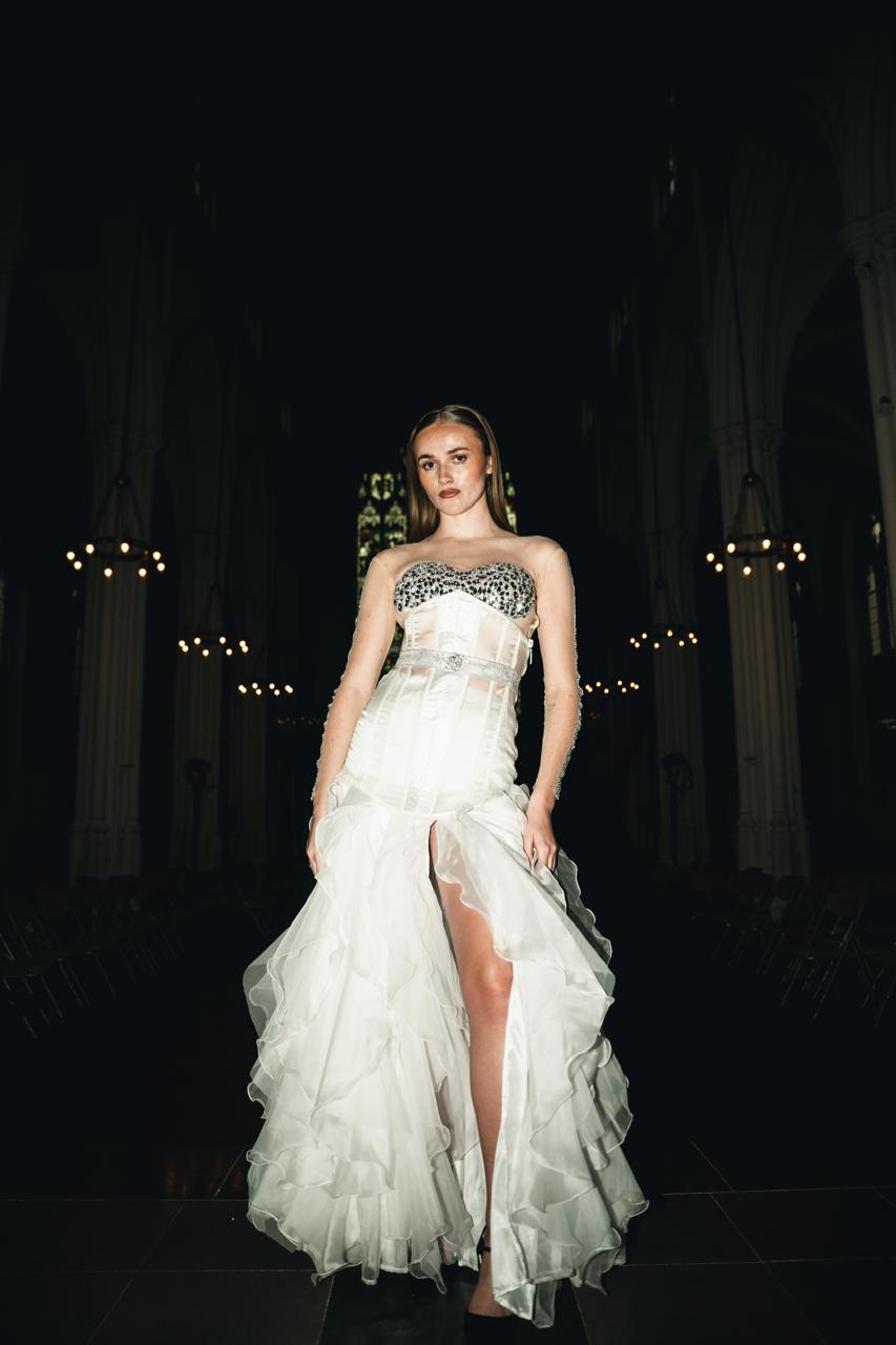 Shraddhā Cloud Corset Gown - Image 9