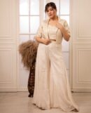 Saanjh Champagne Co-ord Ensemble